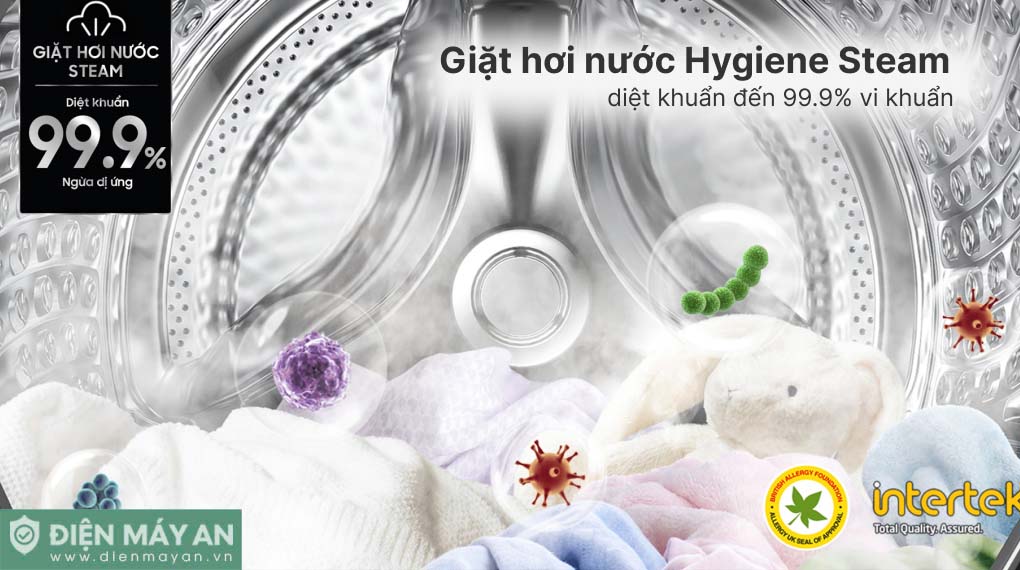 Máy Giặt Samsung AI Inverter 10kg WW10T634DLX/SV